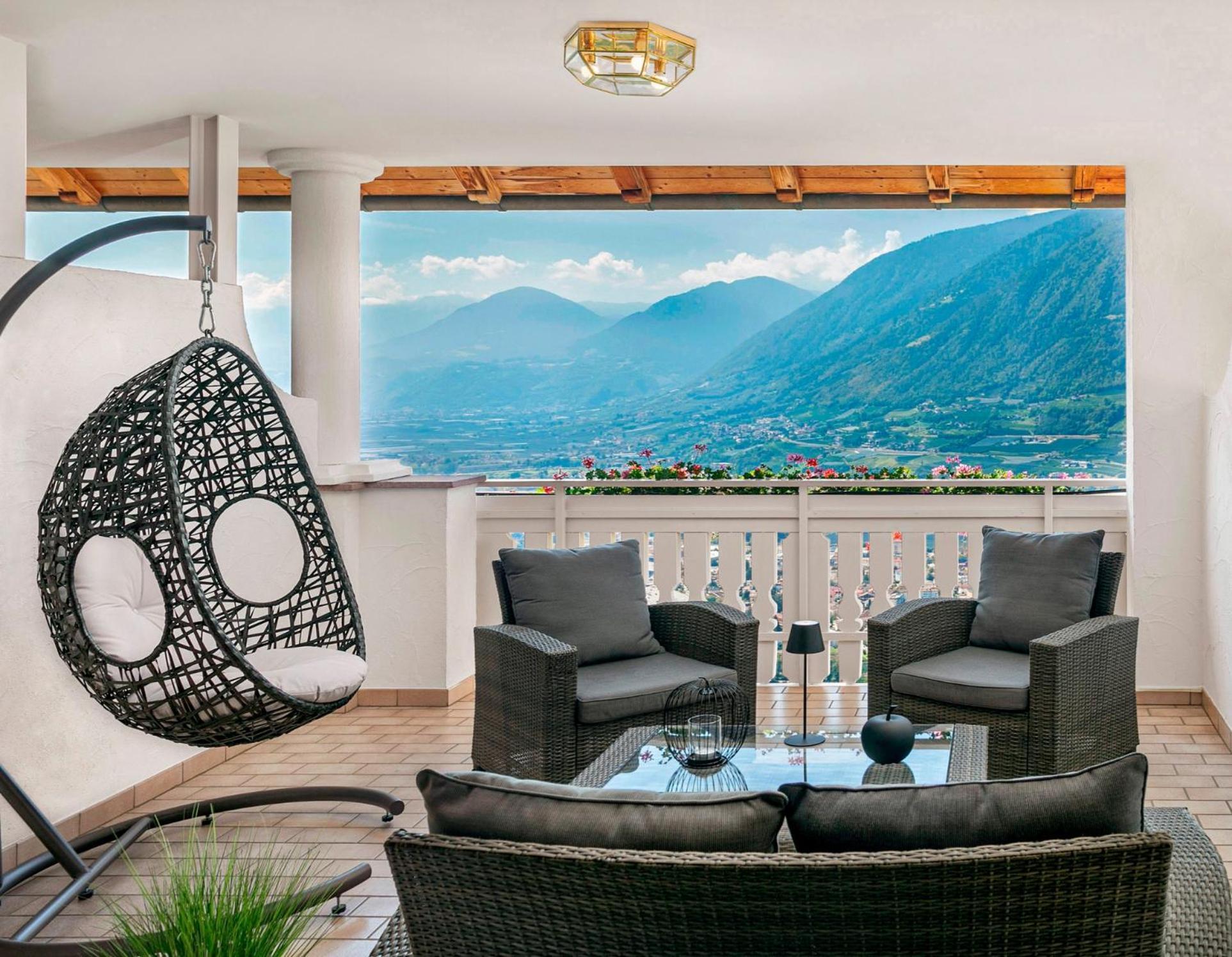 Panorama Vital Hotel Rimmele Tirolo Exterior foto